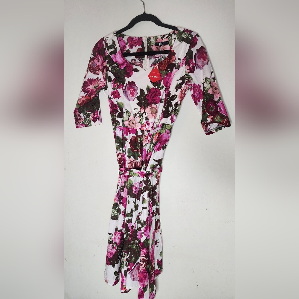 Floral Maxi Dress LAMIU
